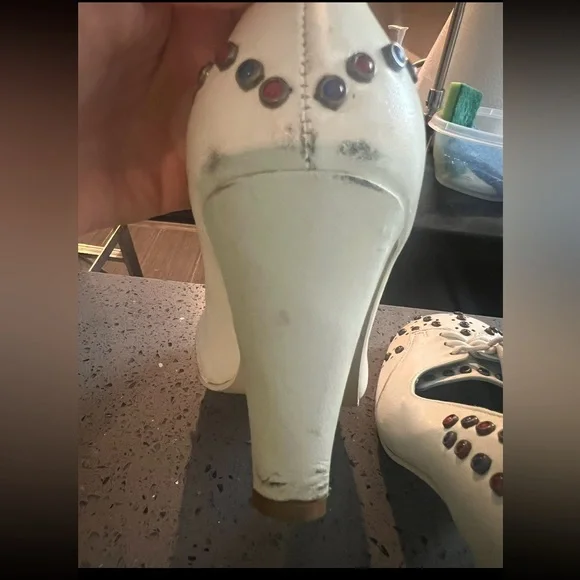 Irregular Choice Vintage Elvis Inspired Women’s Leather Heels - Picture 6 of 8